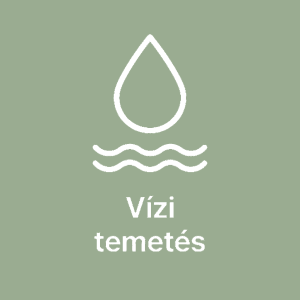 Vízi temetés, búcsúztatás - urnák nagy választékban