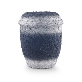   1040OE – Vízben oldódó urna cellulózból, kék-ezüst árnyalattal, vízbe engedő zsinórral