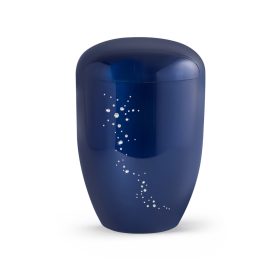 Edition Karat 2510 magasfényű királykék urna Swarovski kristályokkal