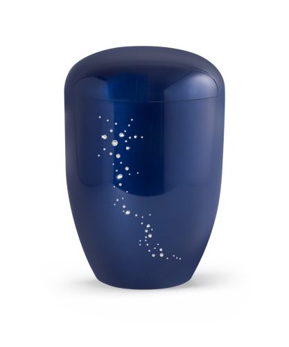 Edition Karat 2510 magasfényű királykék urna Swarovski kristályokkal