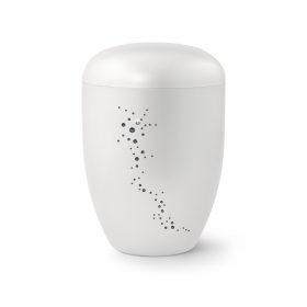 Edition Karat 2520 grafitszürke urna Swarovski kristályokkal, biológiailag lebomló