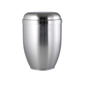 499990 fém urna – polírozott acél, motívum nélkül