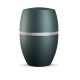 INFINITY® Glamour 860213 urna bársonyos petrolkék színben, ezüst csillogó sávval