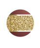 INFINITY® Glamour 860312 urna bársonyos rubinvörös színben, arany csillogó sávval