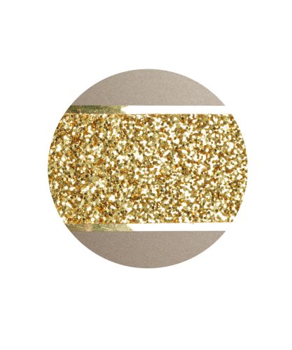 INFINITY® Glamour 860712 urna bársonyos pezsgőszínben, arany csillogó díszítéssel