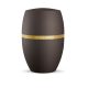 INFINITY® Glamour 860812 urna bársonyos siena árnyalatban, arany csillogó díszítéssel