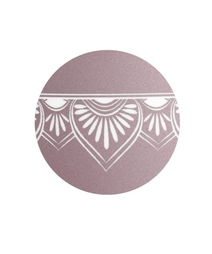 INFINITY® MANDALA – 860915 biológiailag lebomló urna bársonyos rózsaszín árnyalatban, mandala motívummal