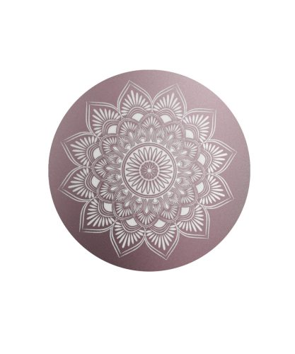 INFINITY® MANDALA – 860915 biológiailag lebomló urna bársonyos rózsaszín árnyalatban, mandala motívummal