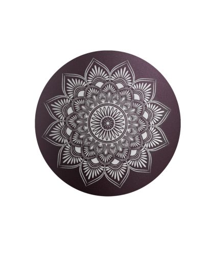 INFINITY® MANDALA – 861215 biológiailag lebomló urna bársonyos mélybordó színben, mandala motívummal