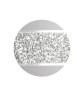 INFINITY® Glamour 861313 urna bársonyos ezüstszürke színben, ezüst csillogó díszítéssel