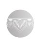 INFINITY MANDALA 861315 – bio urna ezüstszürke színben mandala motívummal