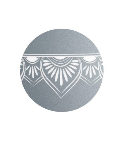 INFINITY® MANDALA – 861515 biológiailag lebomló urna bársonyos jégkék színben, mandala motívummal