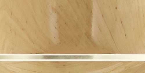 985-1 Sevilla Edition égerfa urna natúr árnyalatban, fényes felülettel és rézgyűrűvel