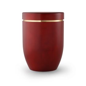 987-6 Sevilla Edition mahagóni árnyalatú égerfa urna csiszolt arany sávval