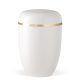 H-25-3675GB Elegance kremfeher bio urna arany savval temeteshez