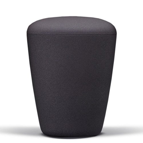  H-26950 Exclusiv antracit bio urna velur felulettel temeteshez