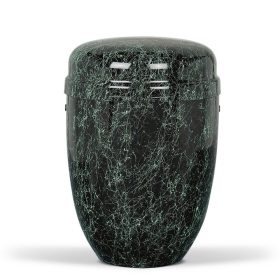 H-830 zöld patinás acél urna klasszikus formában