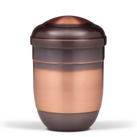 H10-3 antik réz urna sima felülettel