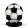 H1680 acél urna futball labda formában fekete-fehér mintázattal