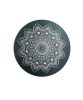 V-860215 Infinity Mandala biológiailag lebomló urna petrol színben emlékerdőbe és urnafalba