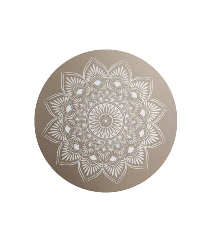 INFINITY® MANDALA – 860715 biológiailag lebomló urna bársonyos pezsgőszínben, mandala motívummal