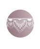 V-860915 Infinity Mandala biológiailag lebomló urna rosé színben emlékerdőbe és urnafalba