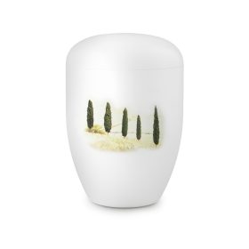   V-2/3F Edition 1 fehér biológiailag lebomló urna - Toscana
